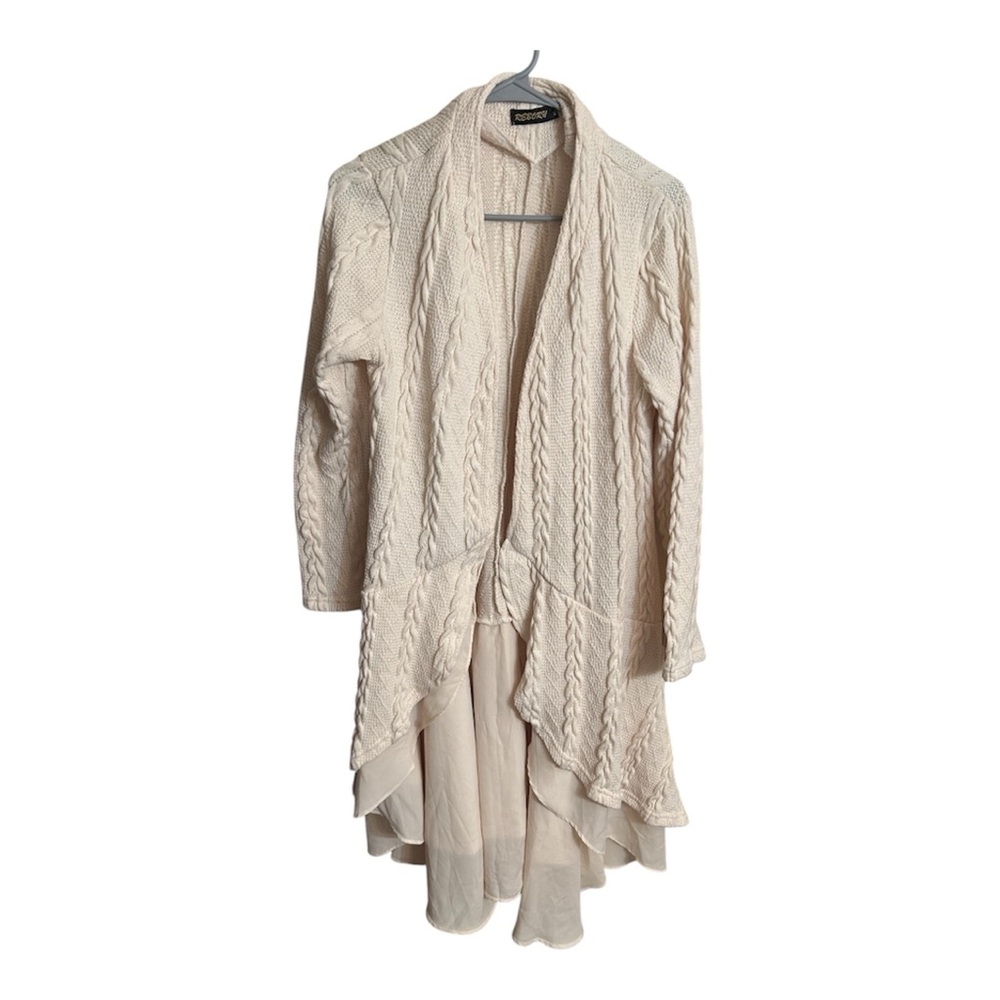 Cream Cable Knit Sweater
